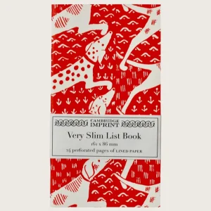 VERY SLIM LIST BOOK