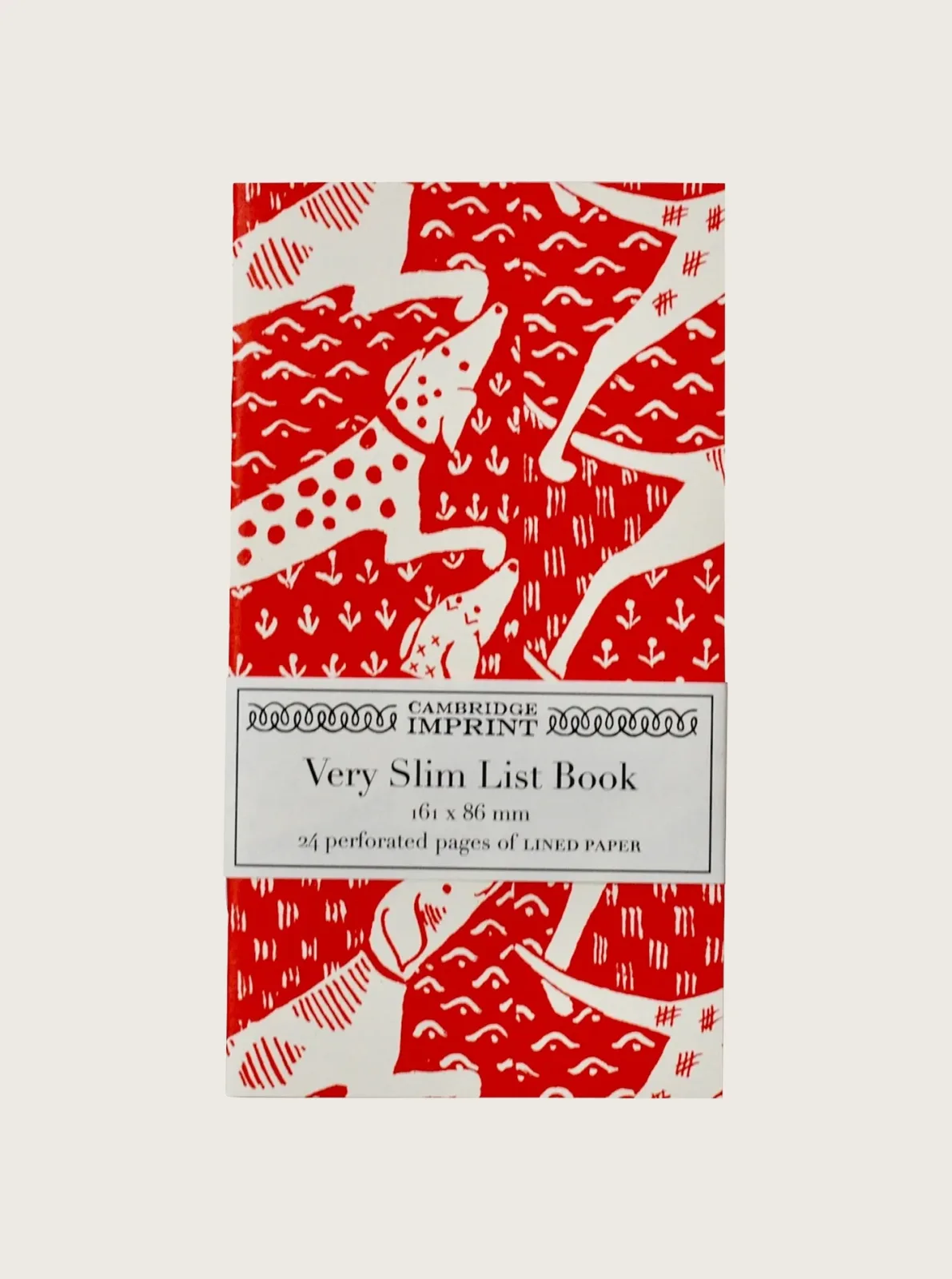 VERY SLIM LIST BOOK