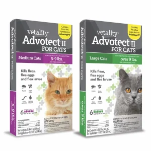 Vetality Advotect II Spot On for Cats 6 Month