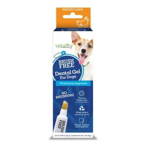 Vetality Brush Free Oral Gel for Dogs