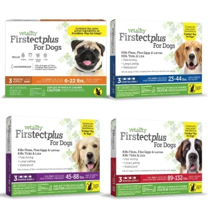 Vetality Firstect Plus for Dogs 3 Month Spot On