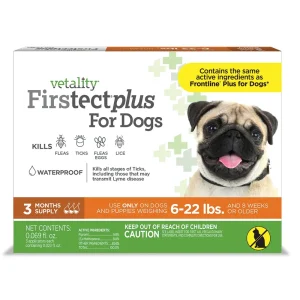 Vetality Firstect Plus Spot On For Small Dogs 3 Month