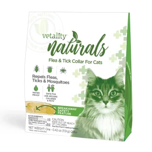 Vetality Naturals Flea and Tick Collars for Cats