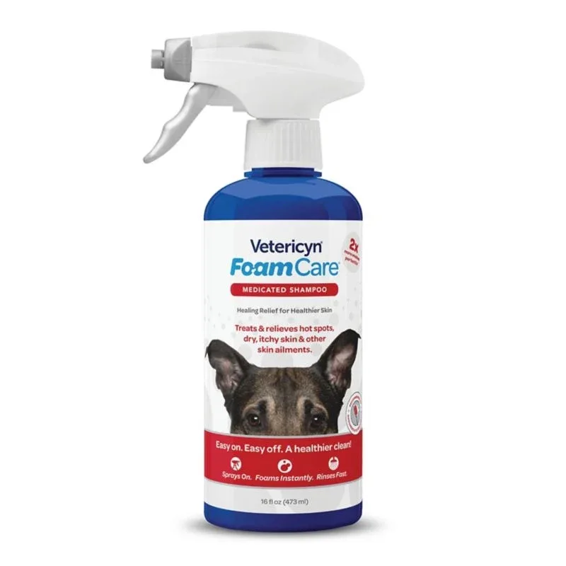 Vetericyn Foamcare Medicated Dog Shampoo