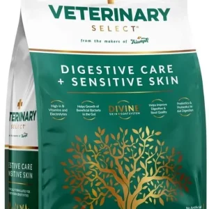 Veterinary Select Digestive Care & Sensitive Skin Dry Cat Food - 4 lb Bag