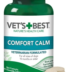 Vet's Best Comfort Calm Dog Supplements - 30 Tablets