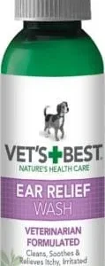 Vet's Best Dog and Cat Ear Wash Relief - 4 oz