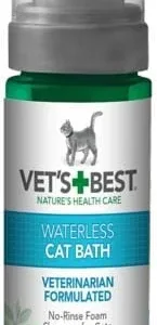 Vet's Best Dry Clean Waterless Bathing Cat Shampoo - 4 oz