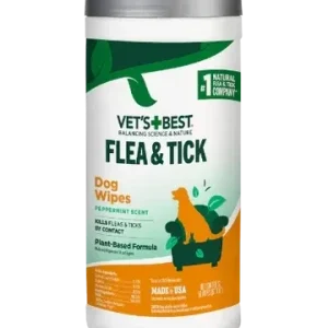 Vet's Best Flea and Tick Dog Wipes - 50 Count