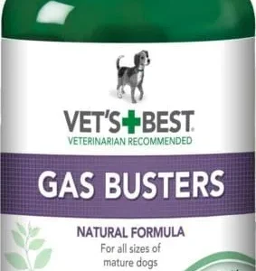 Vet's Best Gas Busters Dog Supplements - 90 Tablets