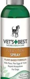Vet's Best Natural Dog Flea and Tick Spray - 8 oz