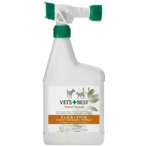 Vet's Best Natural Flea and Tick Yard and Kennel Spray 32 fl oz