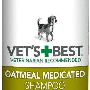 Vet's Best Oatmeal Medicated Dog Shampoo - 16 oz
