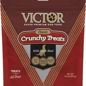 Victor Crunchy Dog Treats with Lamb - 14 oz
