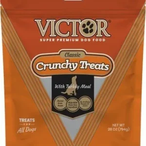 Victor Crunchy Dog Treats with Turkey - 28 oz