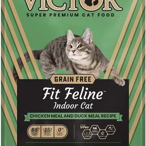 Victor Grain Free Fit Feline Indoor Cat Dry Cat Food - 5 lb Bag