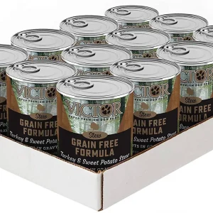 Victor Grain Free Turkey & Sweet Potato Stew Canned Dog Food - 13.2 oz - Case of 12