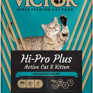 Victor Hi-Pro Plus Active Cat & Kitten Dry Cat Food - 5 lb Bag