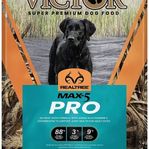 Victor Realtree Max-5 Pro Dry Dog Food - 15 lb Bag