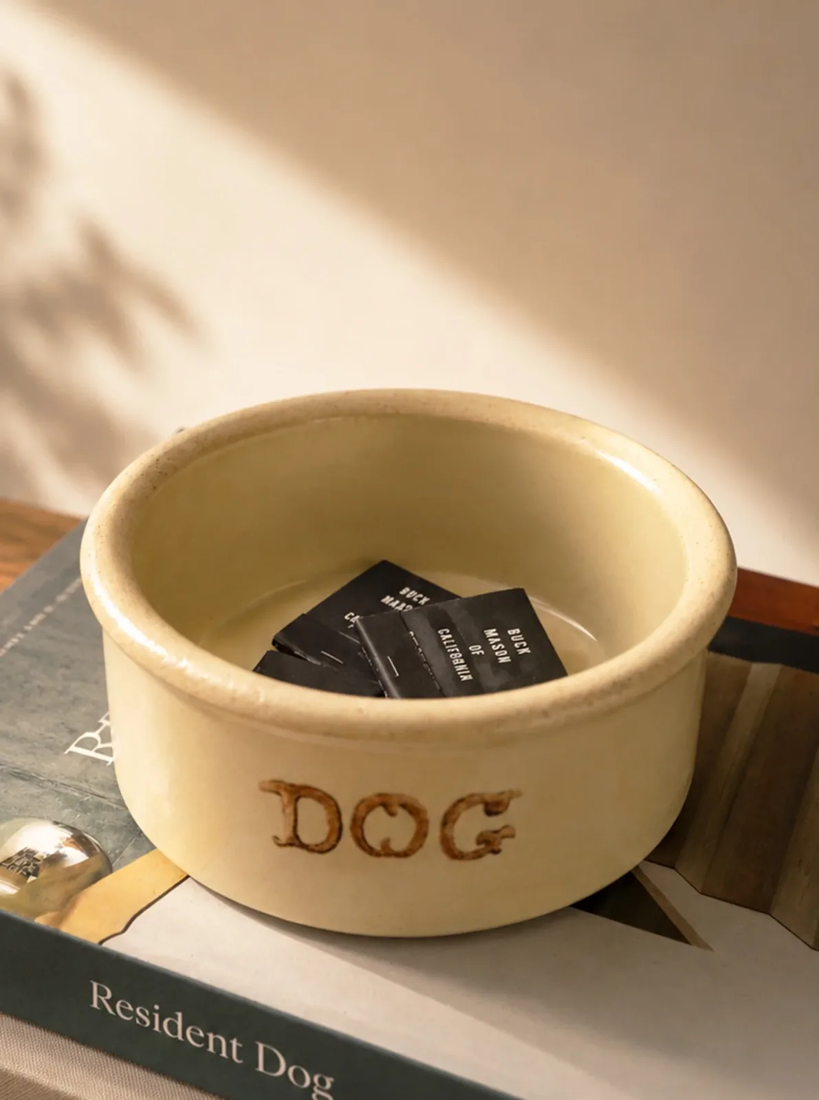 VINTAGE ROBINSON RANSBOTTOM FARM DOG BOWL - Image 2