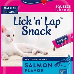 VitaKraft Lick N Lap Snack Salmon Cat Treat
