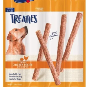 VitaKraft Treaties Smoked Chicken with Pumpkin Grab-n-Go Dog Treats