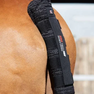 Waffle Quilted Double Locking Tail Guard Black