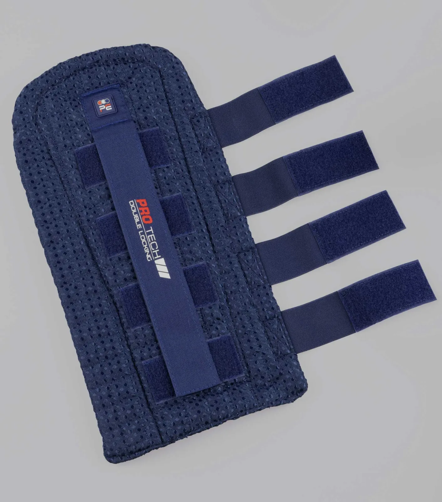 Waffle Quilted Double Locking Tail Guard Navy - Image 2