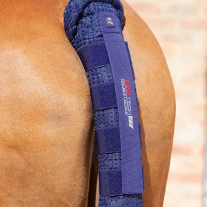 Waffle Quilted Double Locking Tail Guard Navy