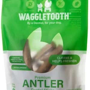 WaggleTooth Dentle Antler Chew - Small - 11.2 oz