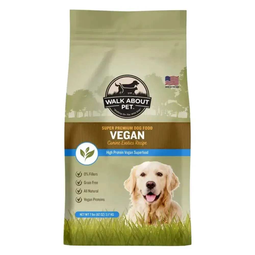 Walk About Pet Canine Exotics Vegan Formula Dog Food