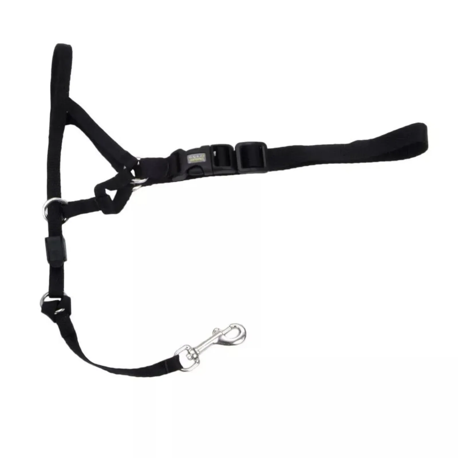 Walk 'n Train Dog Head Halter, Black Large