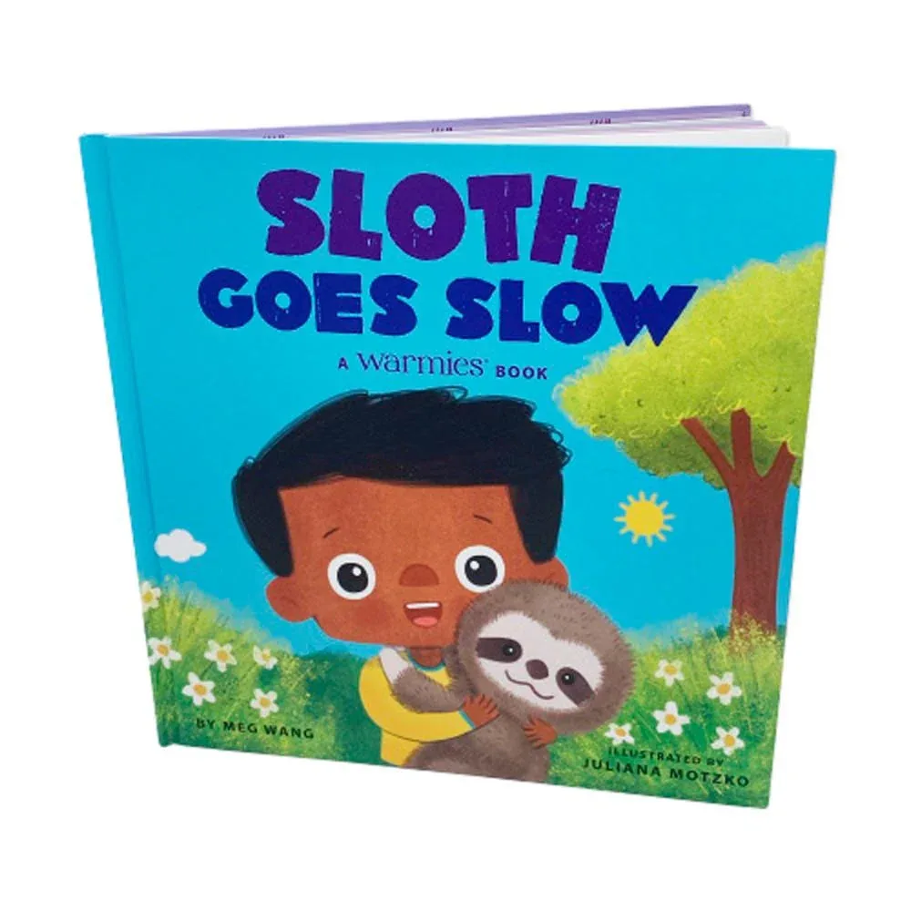 Warmies The Sloth Goes Slow Book
