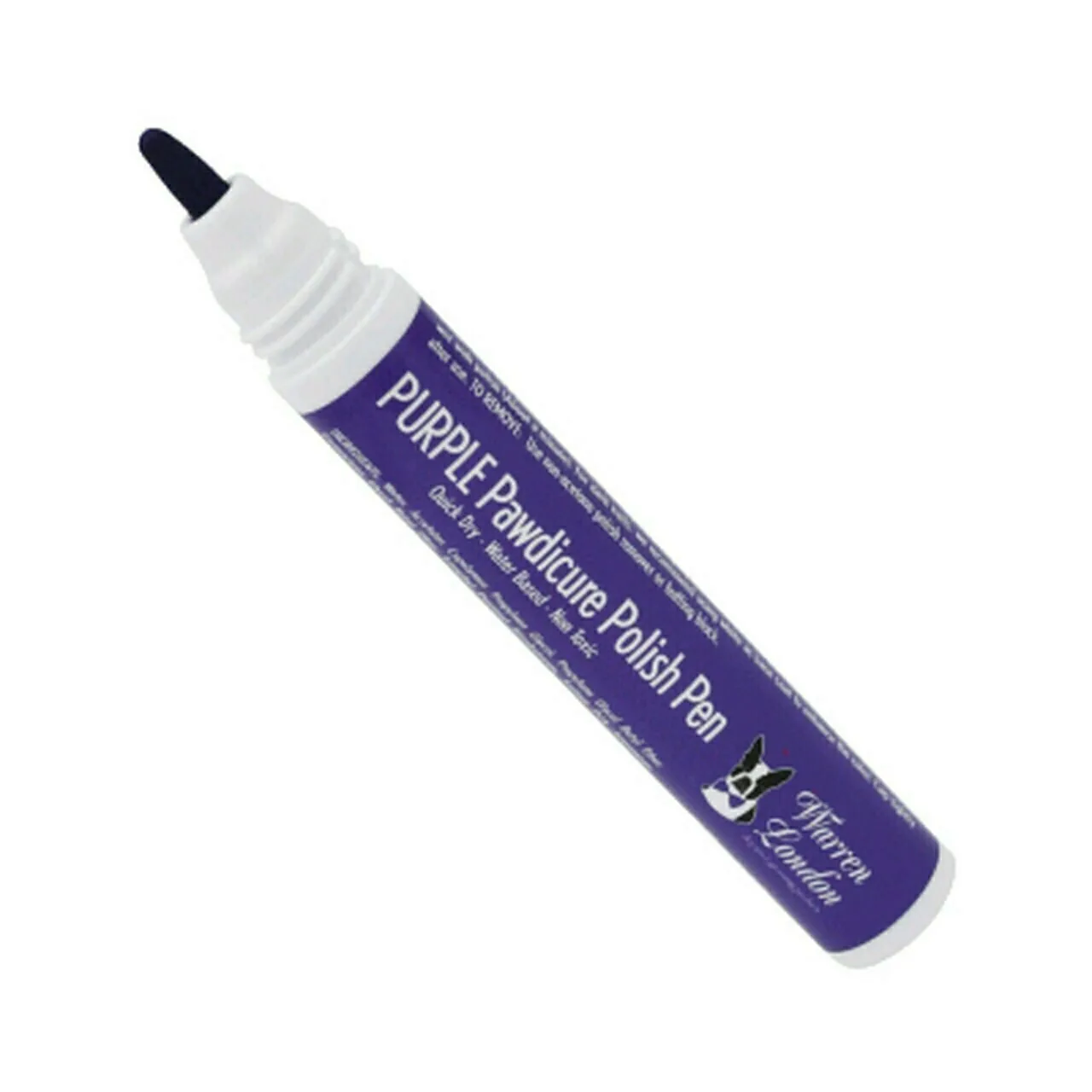 Warren London Pawdicure Polish Pens, Purple, 0.16 oz