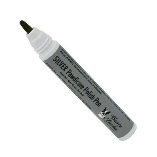 Warren London Pawdicure Polish Pens, Silver, 0.16 oz