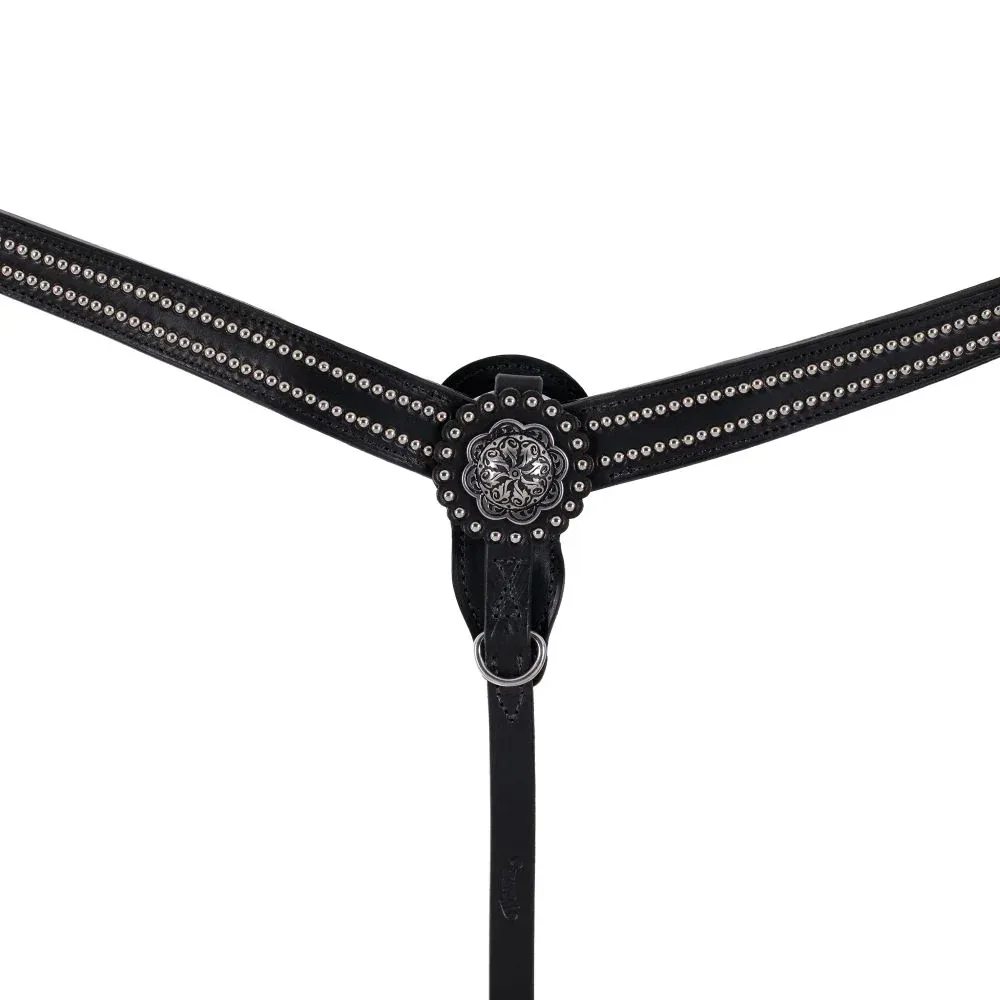 Weaver Leather Back In Black Breast Collar - Image 2