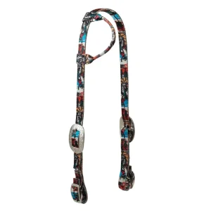 Weaver Leather Bucking Bronc Poly Single Ear Headstall