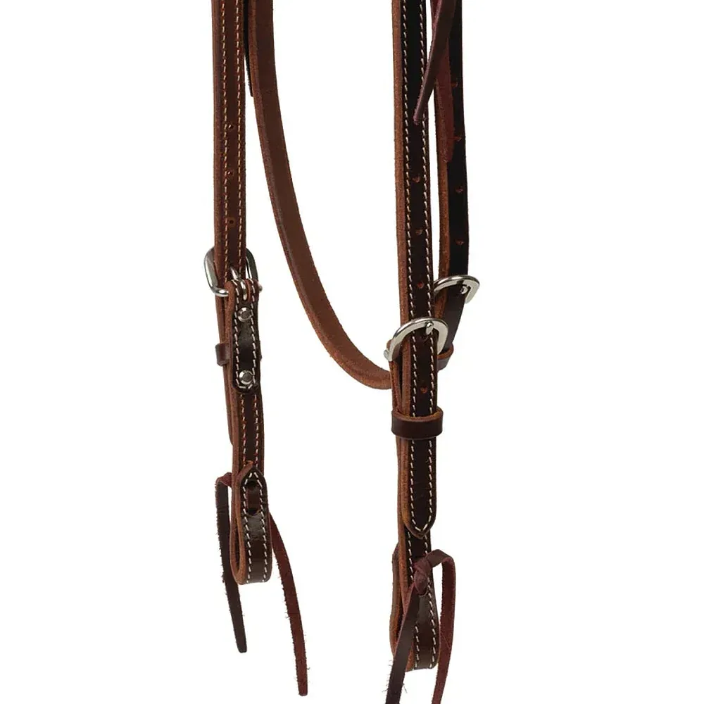 Weaver Leather Buffalo Straight Browband Headstall - Image 2