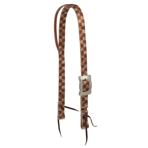 Weaver Leather Checkerboard Split Ear Nylon Poly Headstall