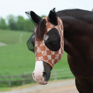 Weaver Leather Coolcoor Cooling Checkerboard Fly Mask