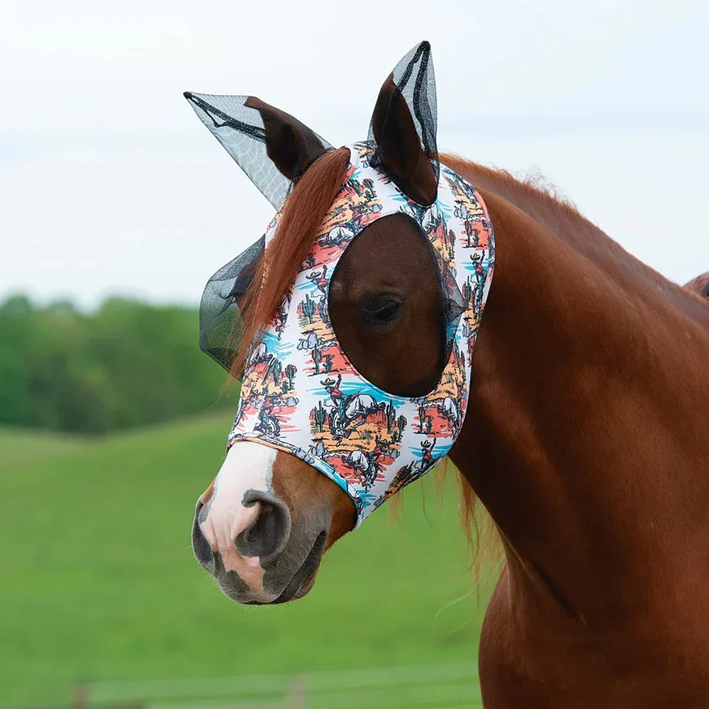 Weaver Leather Coolcore Cooling Bucking Bronc Fly Mask