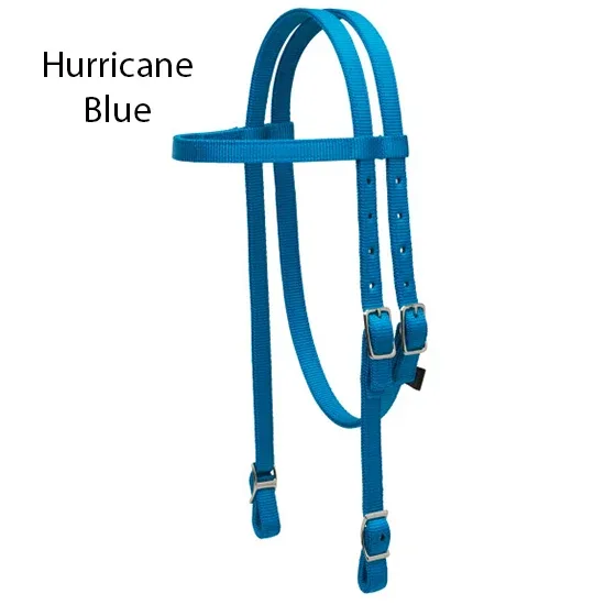 Weaver Leather Nylon Pony Browband Headstall - Image 2