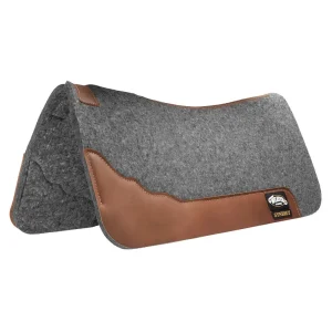 Weaver Leather Synergy Charcoal Merino Wool Felt Saddle Pad