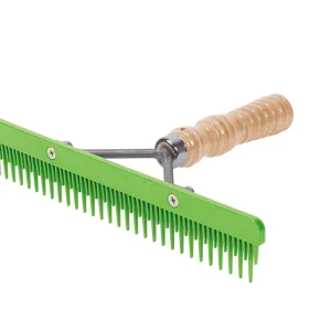 Weaver Livestock Fluffer Comb with Wood Handle