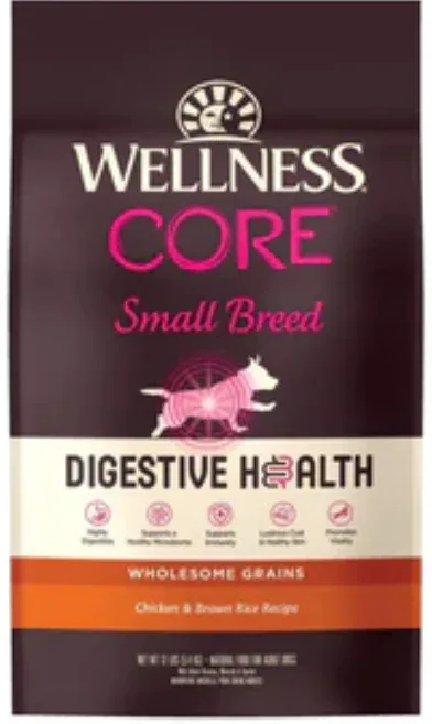 Wellness Core Digestive Health Chicken Recipe Small Breed Dry Dog Food