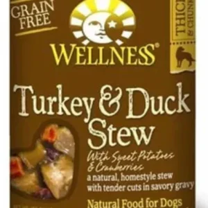 Wellness Grain Free Natural Turkey and Duck Stew w/Sweet Potato and Cranberries
