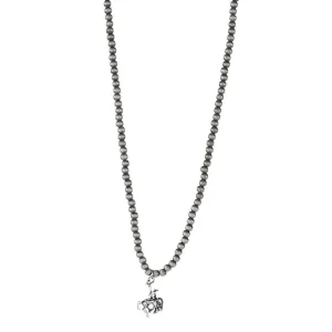West And Company Silver Bucking Horse Charm Necklace