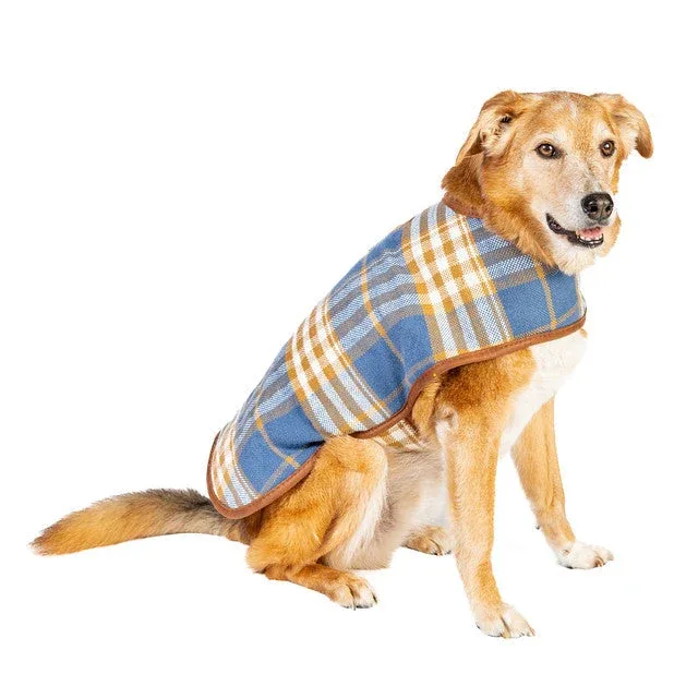 Western Plaid Blanket Dog Coat - Image 2