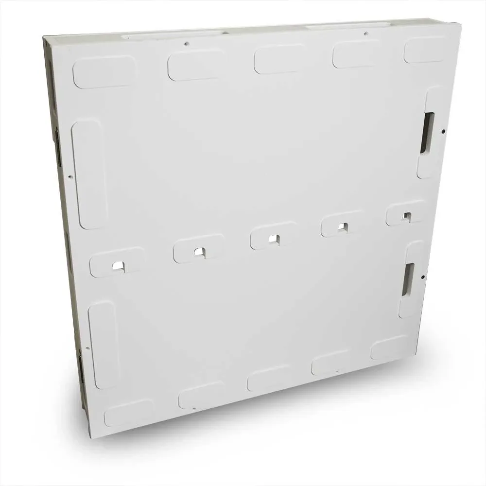 White DELUXE XL Aquarium Controller Mounting Board w/Hinge Kit - Adaptive Reef
