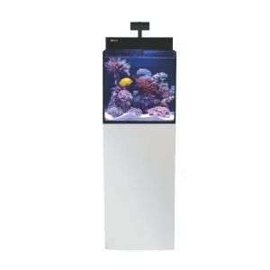 White Max Nano Cube G2 - 20 Gallon Aquarium (White Stand) - Red Sea
